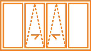 thermo front double casement