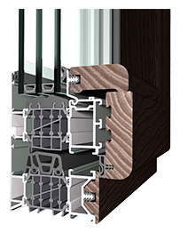 Профильная система алюмо-деревянных окон Reynaers Sensity