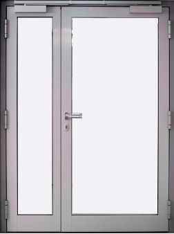 Из чего состоят алюминиевые двери